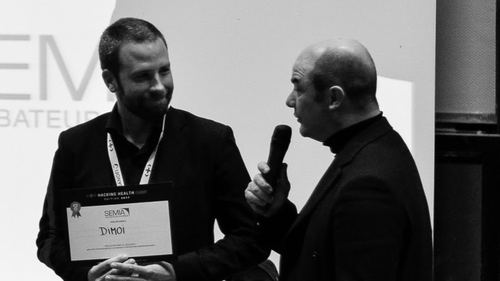 Remise du prix Hacking Health 2017 pour DIMOI